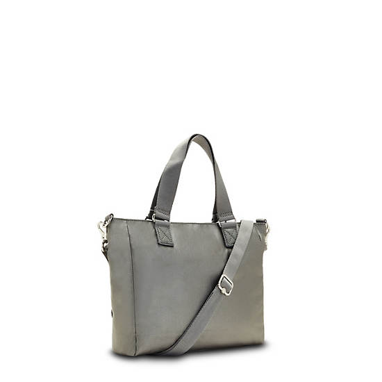 Sacs Fourre Tout Kipling Venla Metallic Grise | FR 1741NW